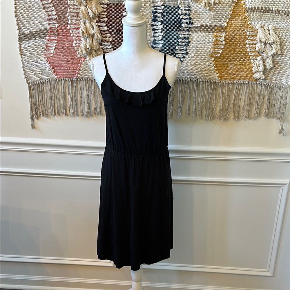 LOFT Black Sleeveless Dress